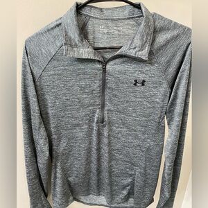 Under Armour Gray Quarter-Zip Pullover